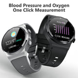 Findtime Smart Watch with Earbuds for Blood Pressure Heart Rate Blood Oxygen Monitor