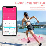 Findtime Luxury Smart Watches for Women with Diamond Blood Pressure Heart Rate Monitor