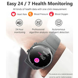 Findtime Smart Watch with Earbuds for Blood Pressure Heart Rate Blood Oxygen Monitor