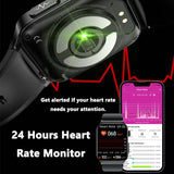 Findtime ECG Smart Watch with Blood Pressure Monitor Body Temperature Blood Glucose Heart Rate Blood Oxygen