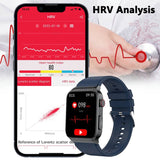 Findtime ECG Smart Watch with Blood Pressure Monitor Body Temperature Blood Glucose Heart Rate Blood Oxygen