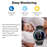 Findtime Smart Watch with Earbuds for Blood Pressure Heart Rate Blood Oxygen Monitor